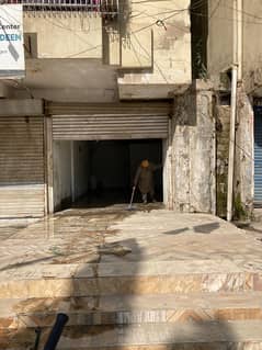 Shop for sale asma garden apartment leased commercial with washroom