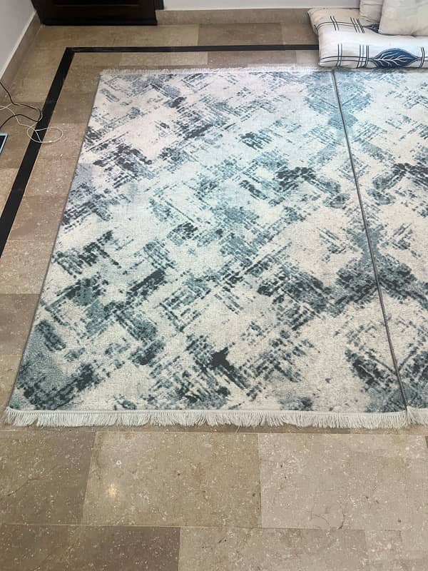 white Turkish carpet 2
