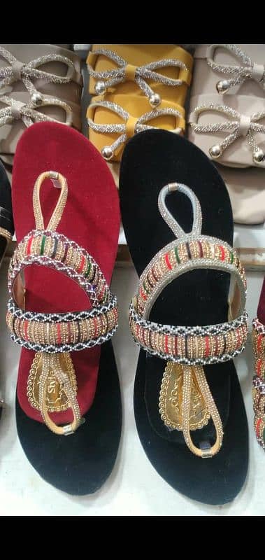 Stylish Ladies Eid Special shoes wearing. 0