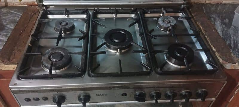 5 burner Cooking Range 1