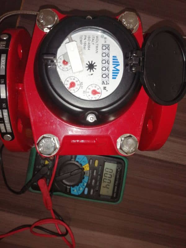 Hot water flow meter 3