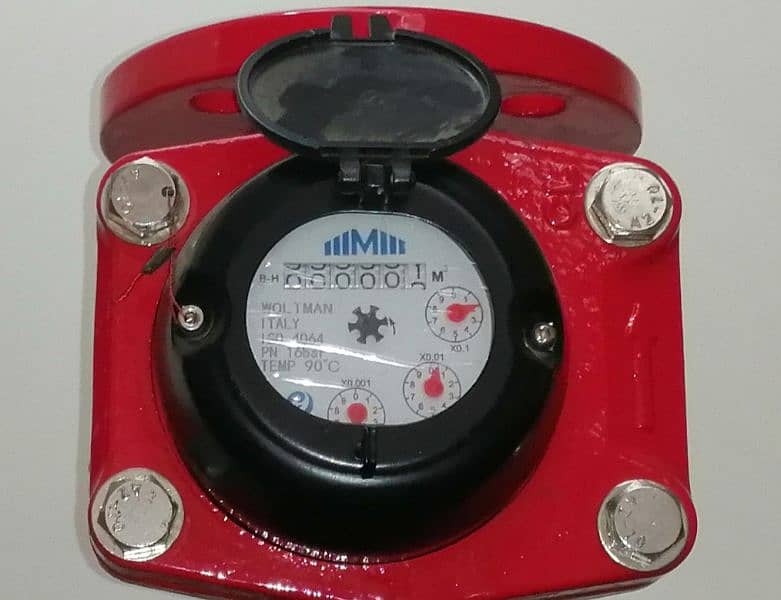 Hot water flow meter 8