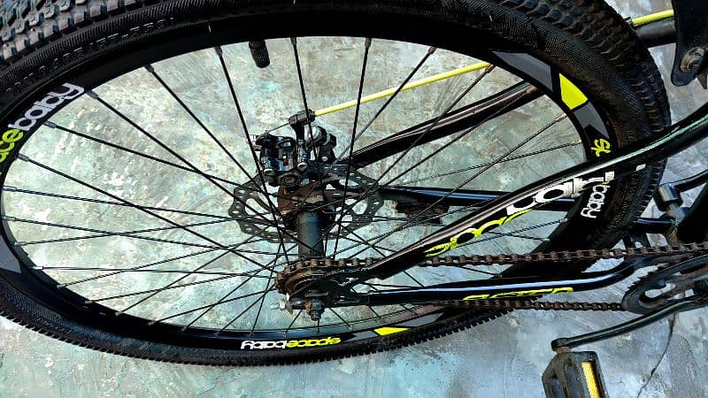 speed baby disc brakes and front ashokes   (   26") 5
