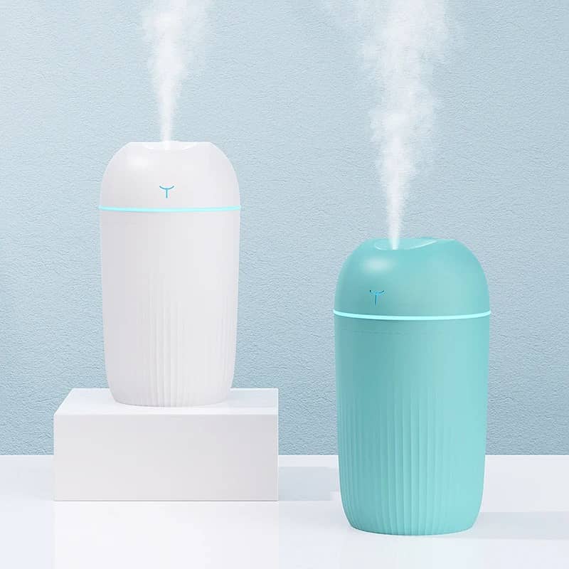 Portable USB Air Humidifier & Aroma Diffuser – Silent Mist & LED Light 1