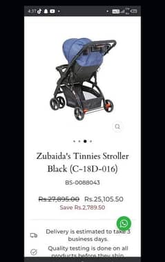 Tinnies baby walker 19500 rupees price