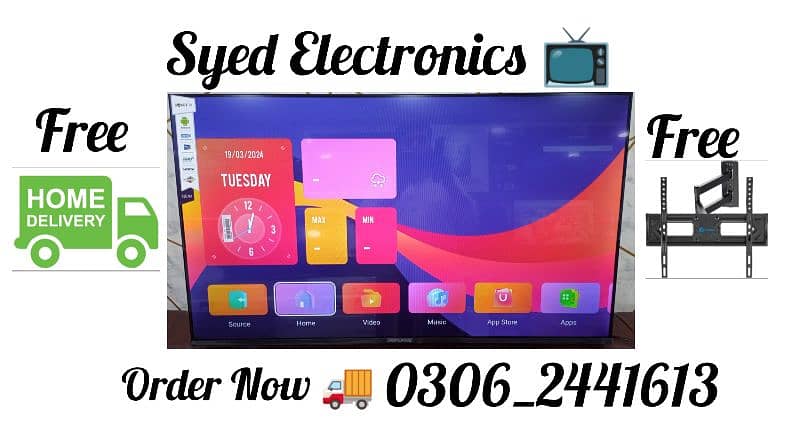 Limited Offer 48" inch Samsung smart led Tv new Model Available 2025 6