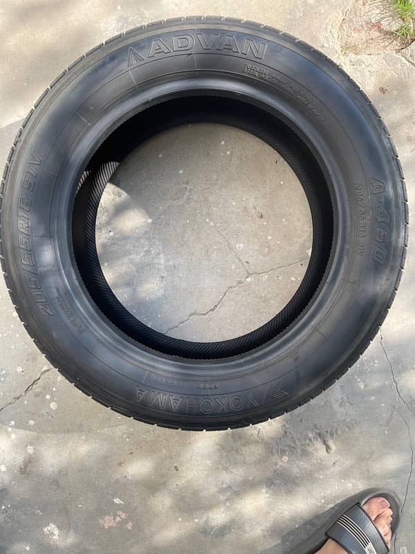 slightly used tyres (grande) 7