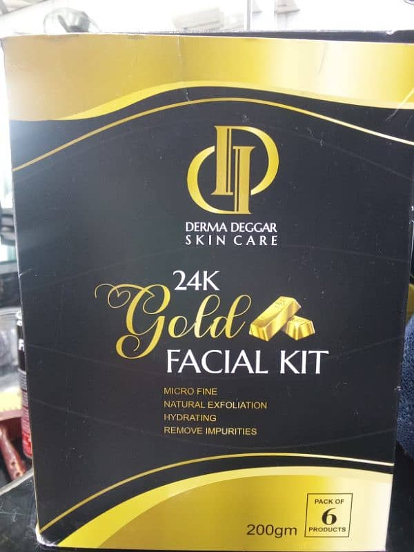 Facial Cream Complete Kit 24k gold Derma Deggar Eid special Facial set 0