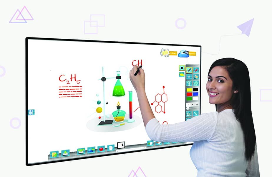 Smart Board, Interactive Whiteboard, Smart Touch Display, Projector 4