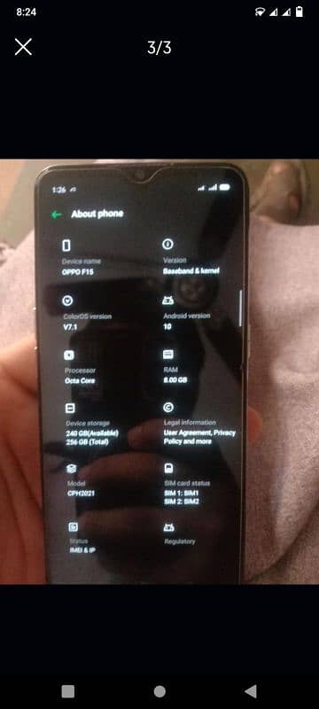 oppo f15 8 256 exchange possible 2