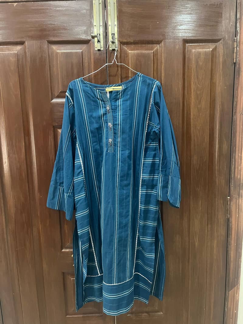 Beautiful /Bonanza Satrangi/ suit for sale 6