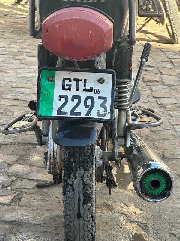 Honda 125 2006 model gtl 2293 1