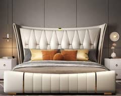 Bed / bed set / king size bed / double bed / poshish bed /side tables