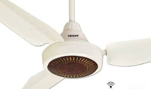 Orient Fan 02 x Qty High speed fan 80 watt AC only 10 month used