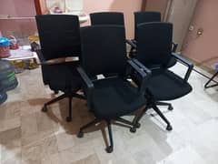 Slightly Use Imported Office Chairs Available