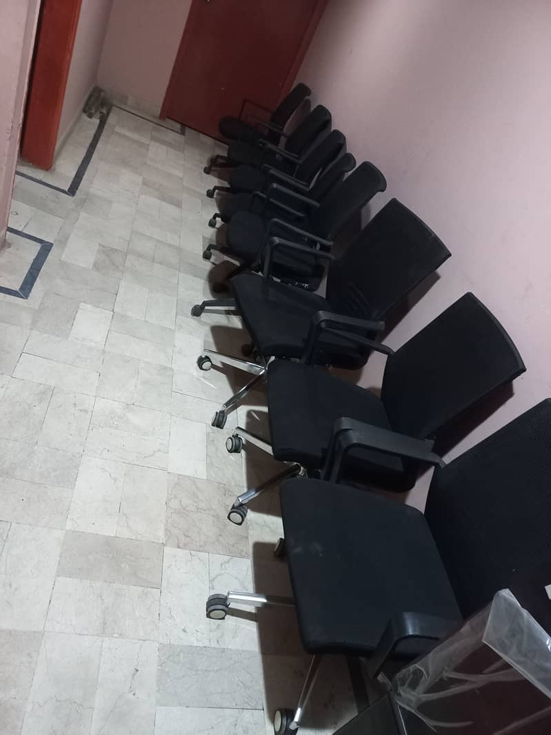 Slightly Use Imported Office Chairs Available 10