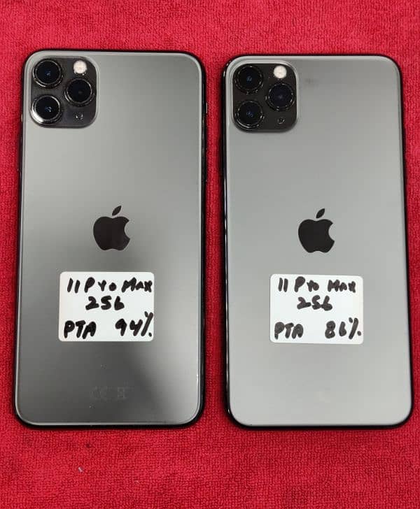 iphone 11 PROMAX 256gb pta approved 2