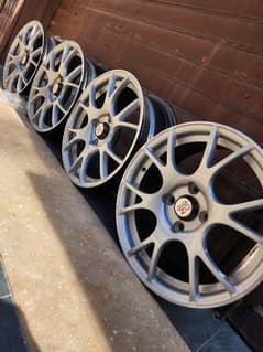 15 inch Rims (4nut- 100pcd)