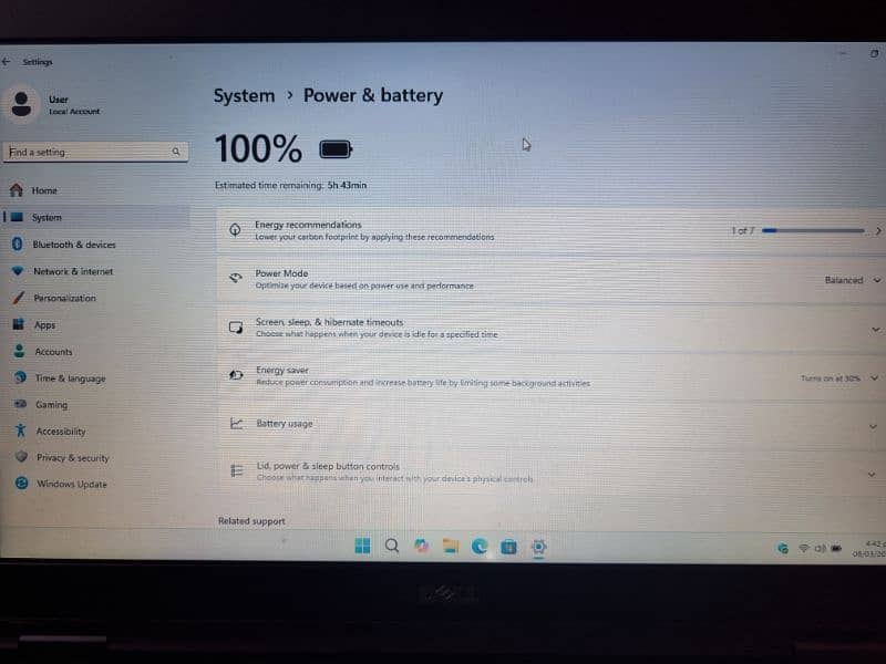 Dell latitude i5-5th Gen 8GB Ram 256GB Windows 11 & Office 2024 laptop 4