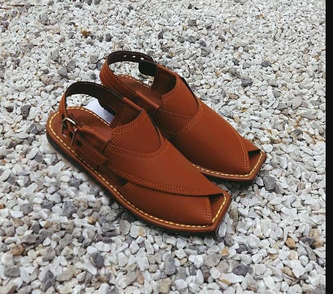 Man's Handmade high quality Peshawari chappal 2