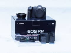 Canon EOS RP Mirrorless Camera With Lens Adapter and Viltorx 1.8 RF