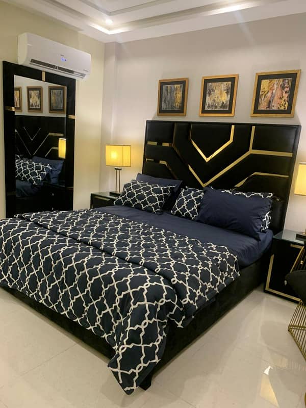 One Bed Furnished Apartment Available For Rent In Sector C Bahria Town Lahore 0