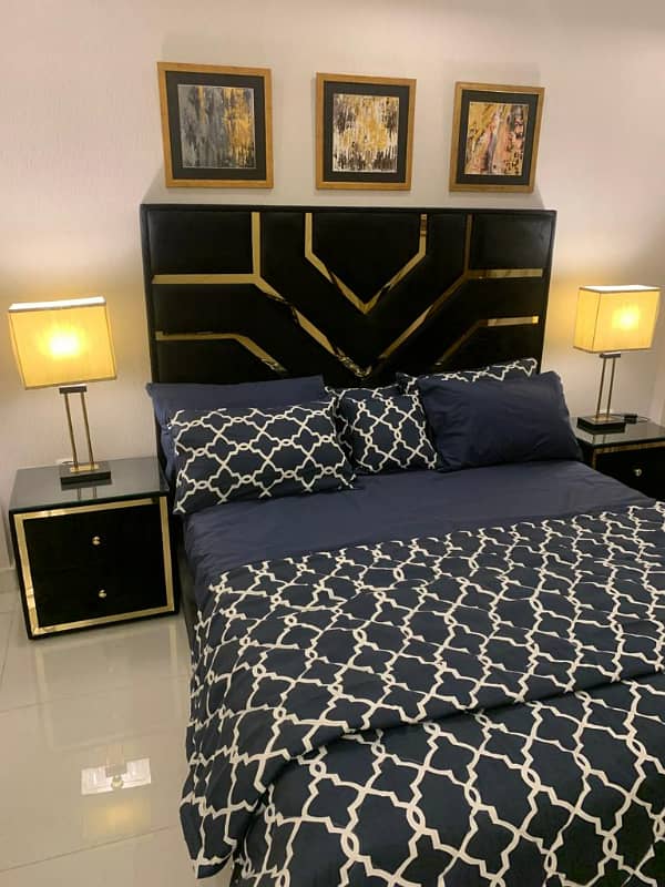 One Bed Furnished Apartment Available For Rent In Sector C Bahria Town Lahore 1