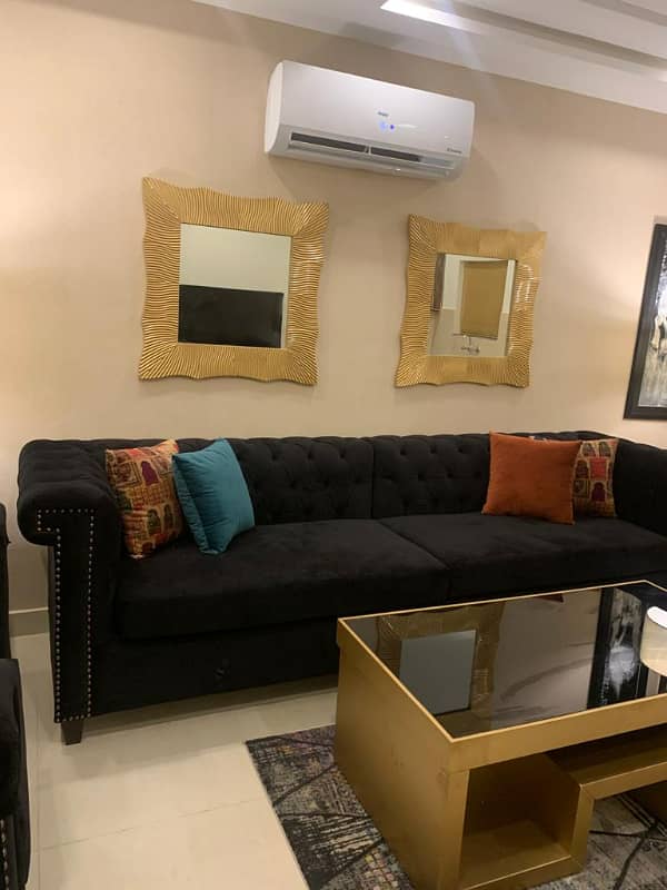 One Bed Furnished Apartment Available For Rent In Sector C Bahria Town Lahore 2