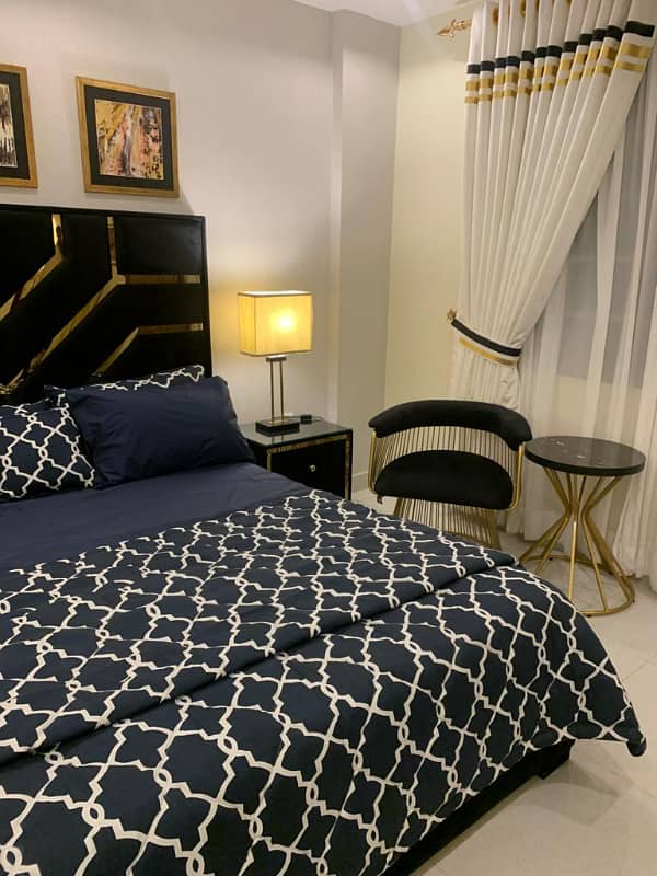 One Bed Furnished Apartment Available For Rent In Sector C Bahria Town Lahore 10