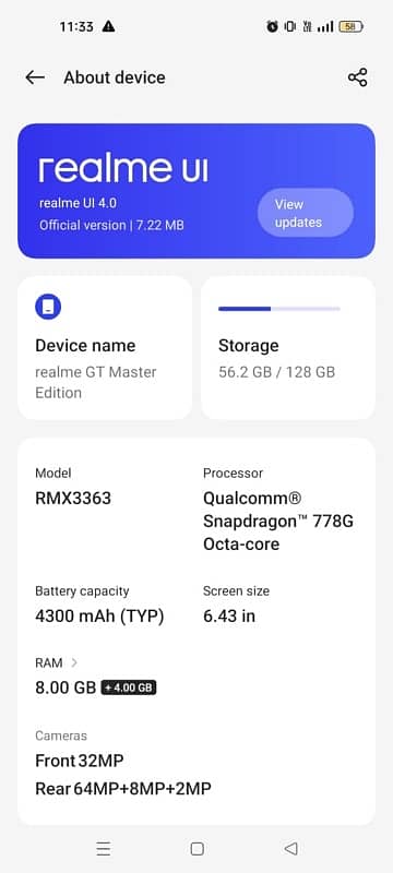 Realme GT Master  03390300452 7