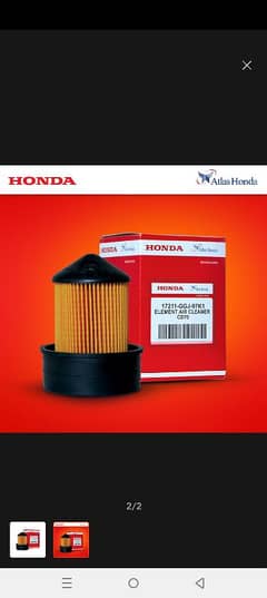 New Honda Altas filter