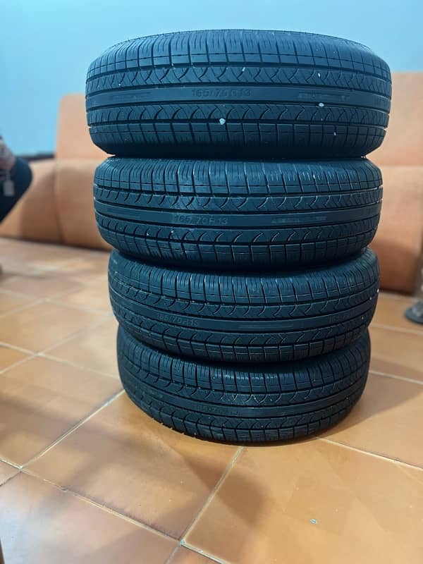 Suzuki Wagnor Tyre 1