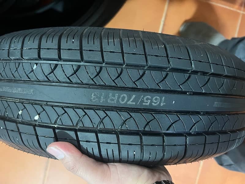 Suzuki Wagnor Tyre 3