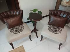 Bed room chairs and Camel chairs