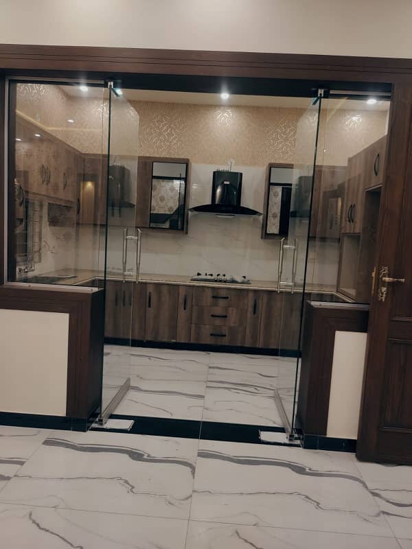 10 MARLA BRAND NEW FIRST ENTERY Latest Spanish Style House Double Storey Double Unit Available For Rent In Johar Town Lahore By Fast Property Services With Original Pics Full House Or Portion Both Available 35