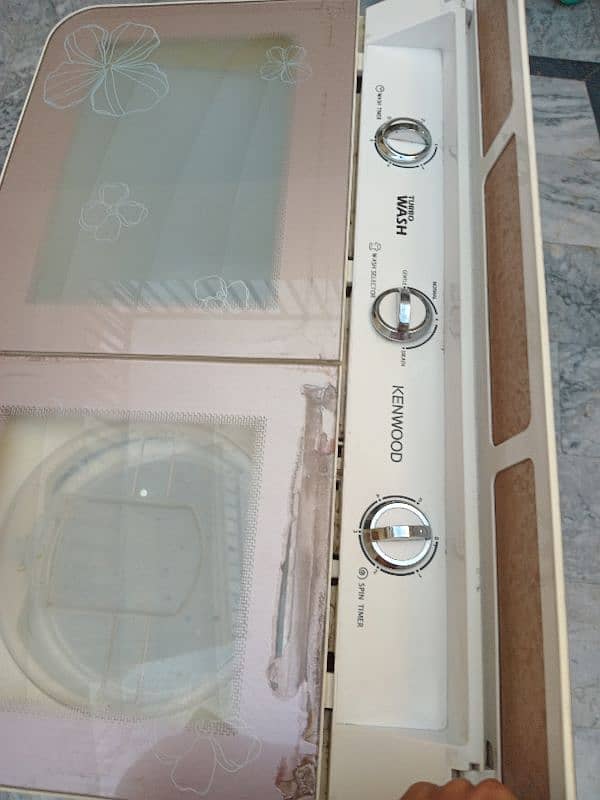 kenwod Turbo washing Machine Two In one 2