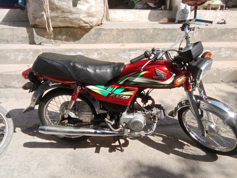 CD Honda 70 bike home used 2