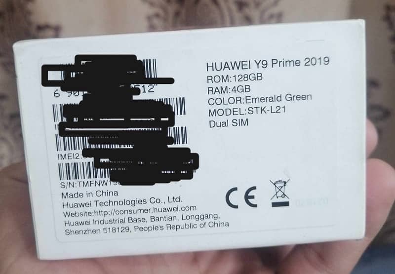 Huawei Y9 prime 0