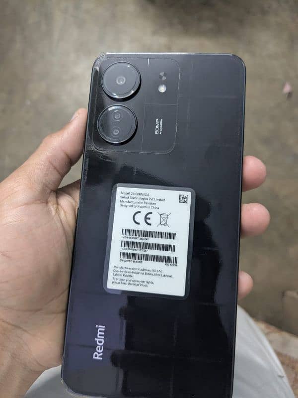 Urgent sell Redmi 13c 4/128 with box 0