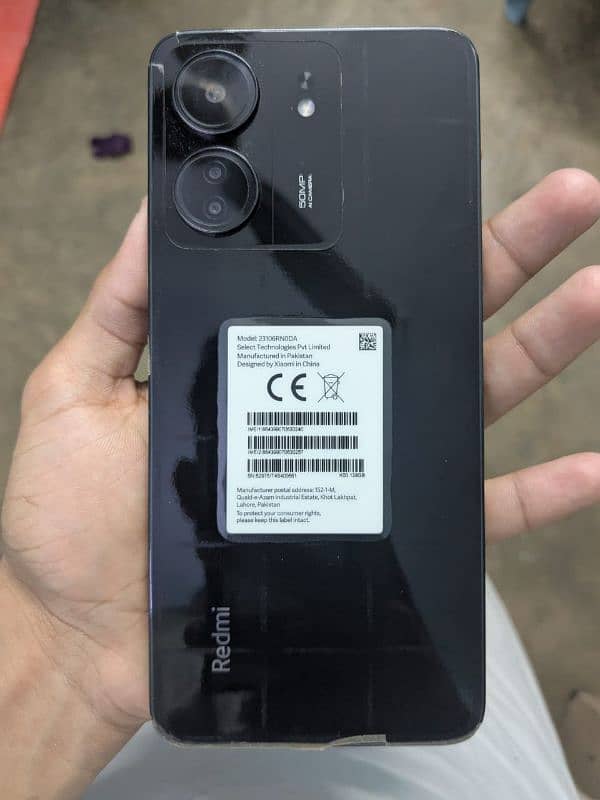 Urgent sell Redmi 13c 4/128 with box 2