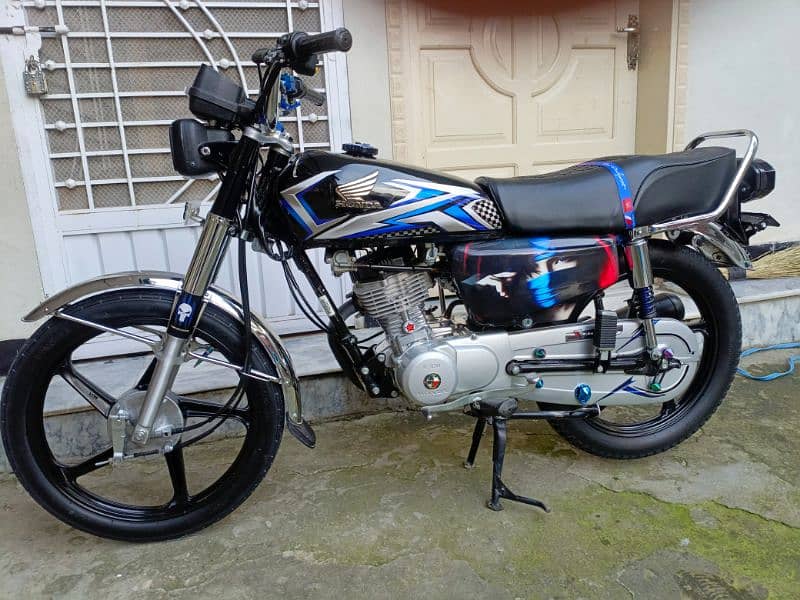 cg 125 2021 model full modified double sanaman 5