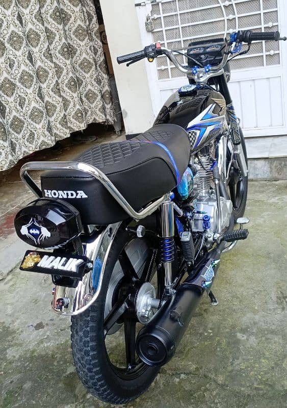 cg 125 2021 model full modified double sanaman 6