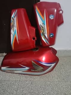 Honda CG125 genuine tanky tappay is available for sale