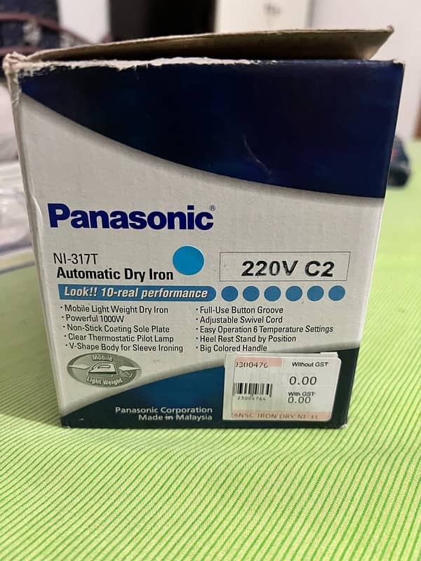 Panasonic Automatic Dry Iron 1