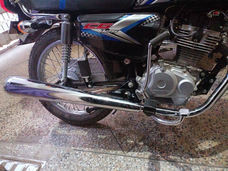 Honda 125 silencer 3