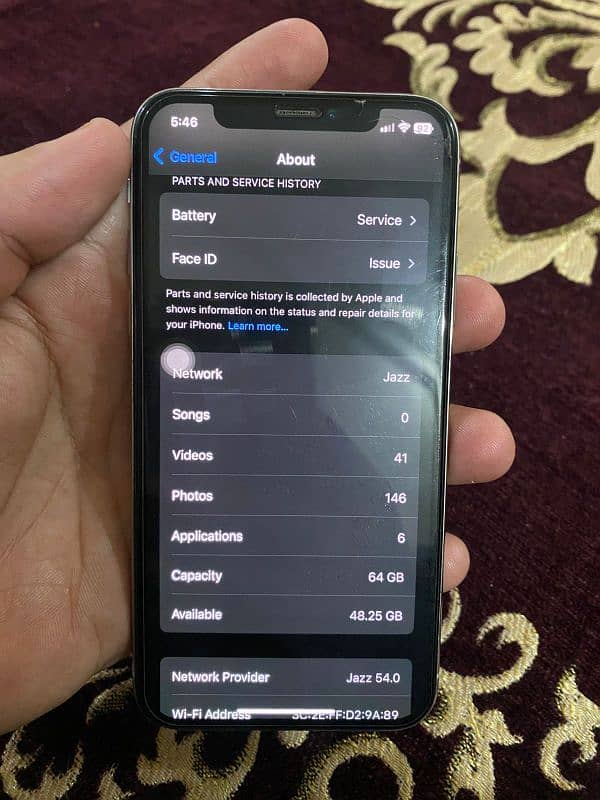 iphone x 64 GB PTA approved 5