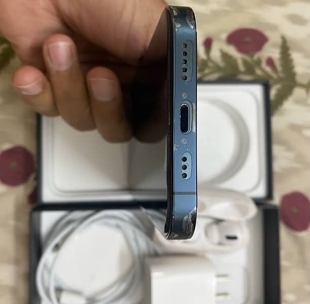 iPhone 12pro 128gb non pta with box 0320 6767700     original charger 0