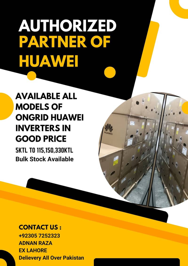 Huawei inverters|Ongrid|Hybrid|Solar inverters|5kw to 115Kw,150kw 4