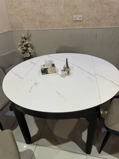 Italian Covertible Dining Table