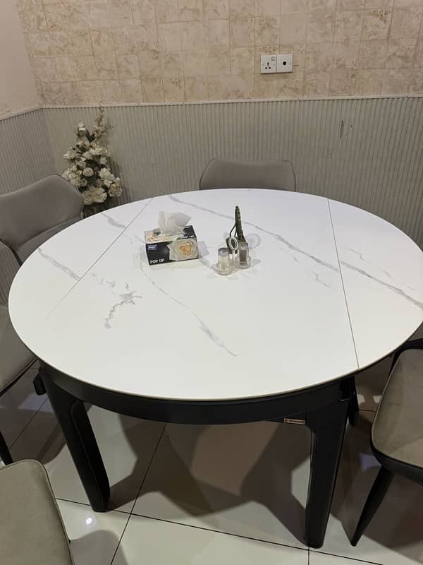 Italian Covertible Dining Table 0